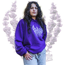 Load image into Gallery viewer, Purple Oversized Lavender Hoodie Model Mockup