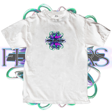 Load image into Gallery viewer, White Roboflower v2 t-shirt mockup