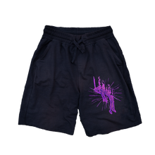 Load image into Gallery viewer, black Euphoria shorts mockup