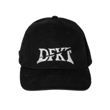 Load image into Gallery viewer, black Logo dad hat cap mockup