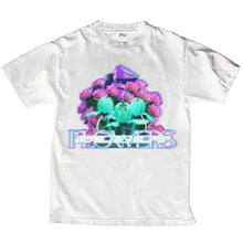 Load image into Gallery viewer, white roboflower v3 t-shirt mockup