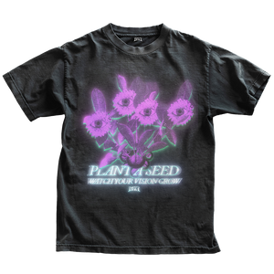 Black Plant A Seed t-shirt mockup