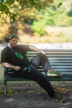 Load image into Gallery viewer, RIPPED BUTTERFLY SWEATPANTS