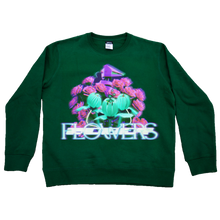 Load image into Gallery viewer, Green Roboflower v3 sweater mockup