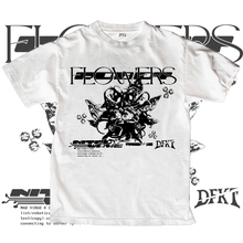 Load image into Gallery viewer, White Roboflower Onecolor t-shirt mockup