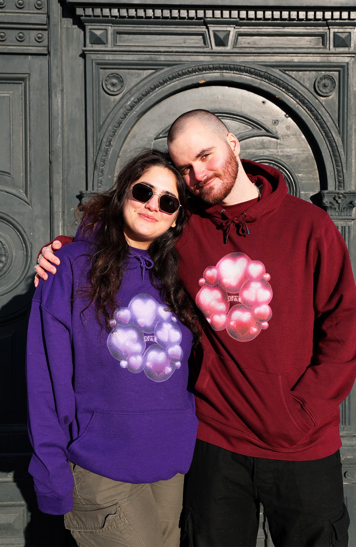 LOVE BUBBLES HOODIE Oversized Sustainable Hoodie DFKT DFKT Clothing