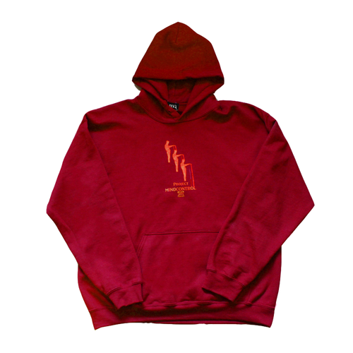 red Mindcontrol cozy fit mockup