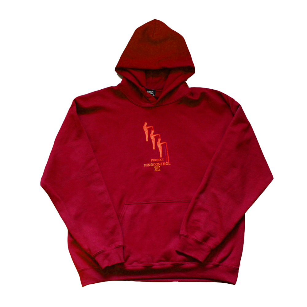 red Mindcontrol cozy fit mockup