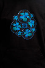 Load image into Gallery viewer, Closeup Blue Bubbles Hoodie Graphic