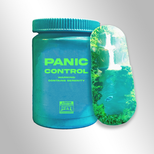 PANIC CONTROL - IRON-ON PRINT