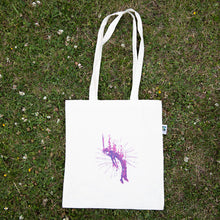 Load image into Gallery viewer, mockup purple euphoria tote bag